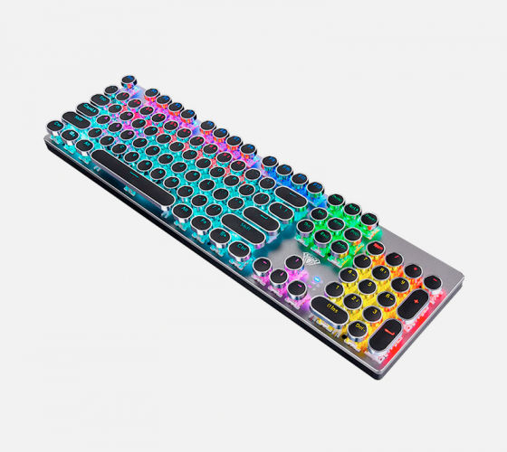 Steampunk Gaming Keyboard