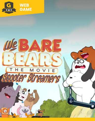 We Bare Bears Scooter Streamers